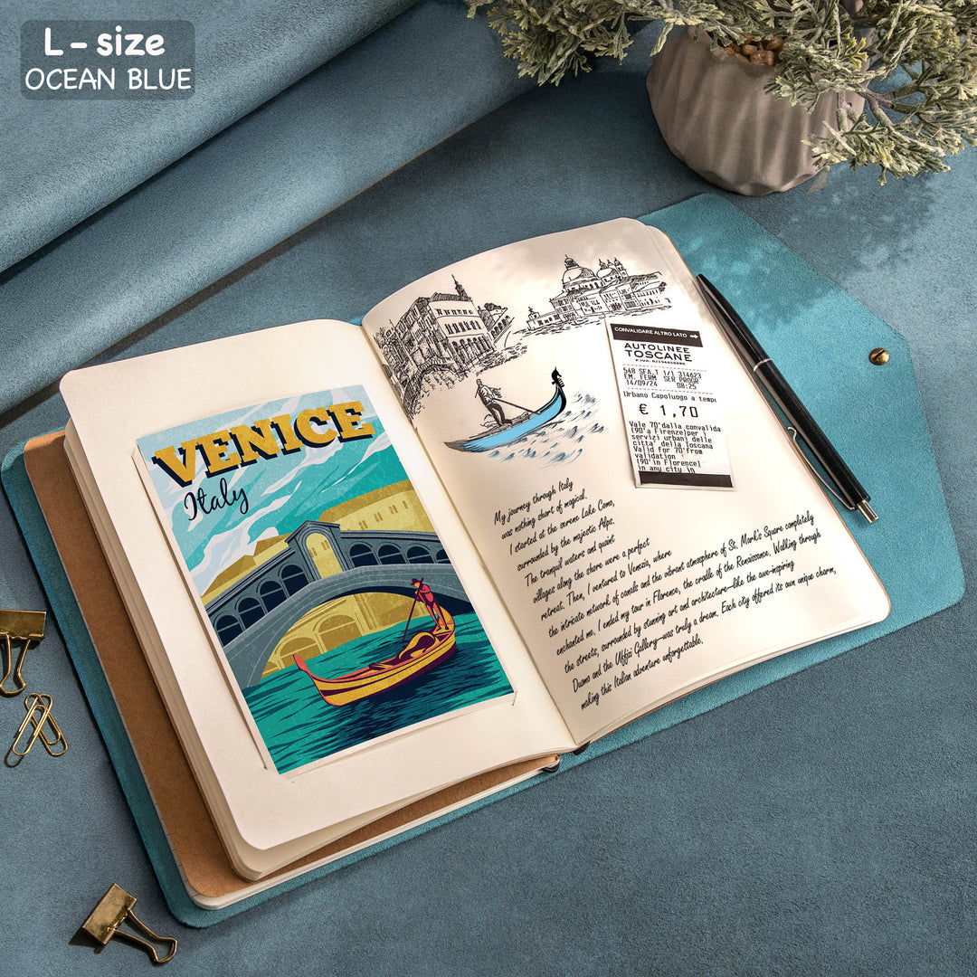 Блокнот "Rivet" з застібкою-гвинт кобурний