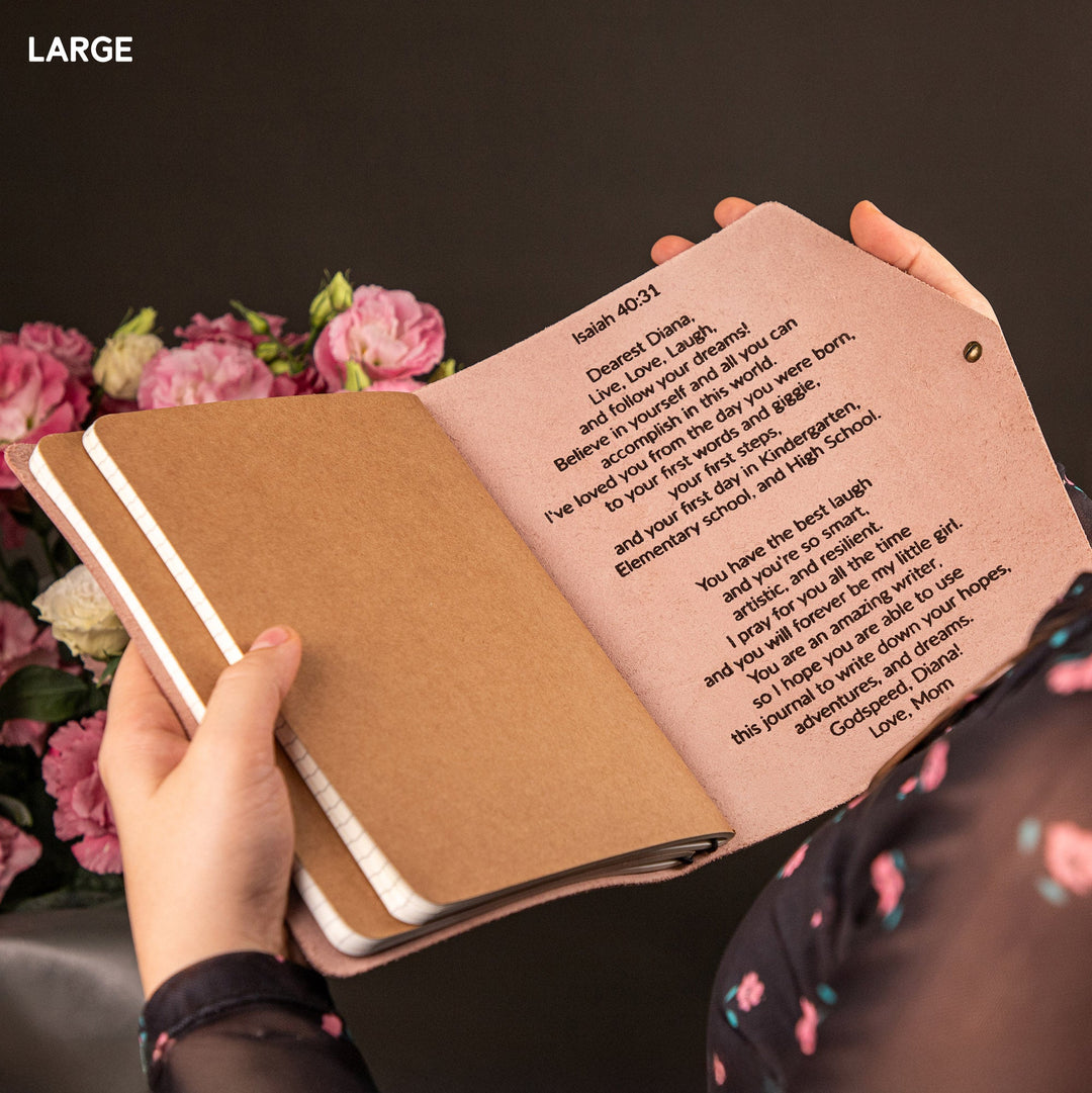 Блокнот "Rivet" з застібкою-гвинт кобурний