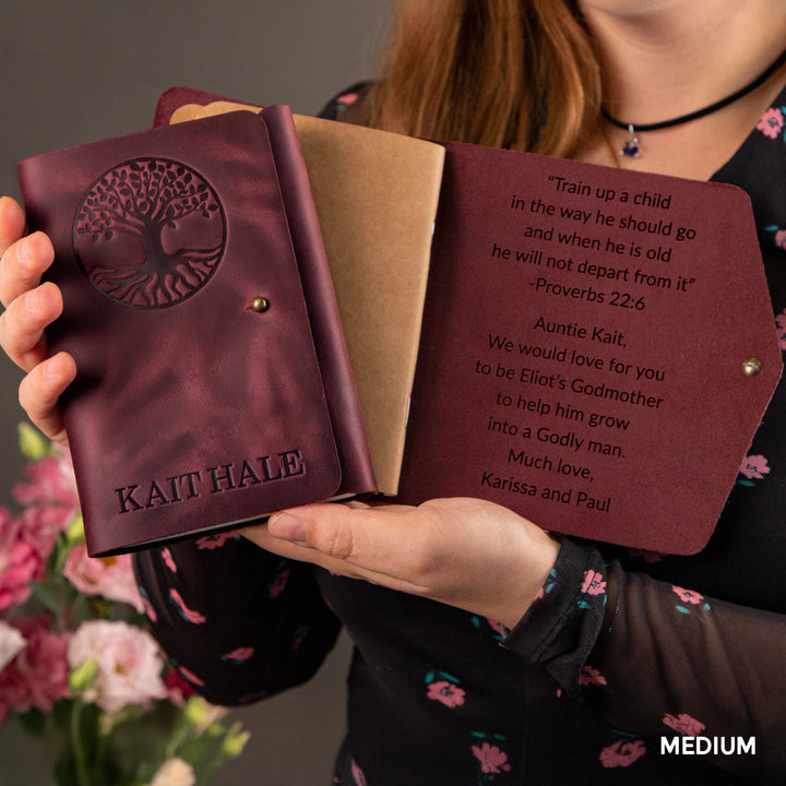 Блокнот "Rivet" з застібкою-гвинт кобурний