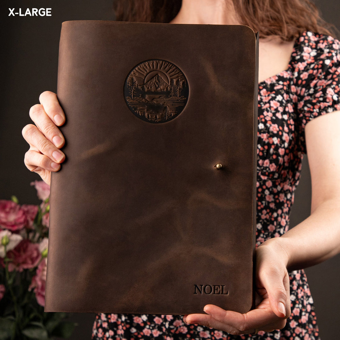 Блокнот "Rivet" з застібкою-гвинт кобурний