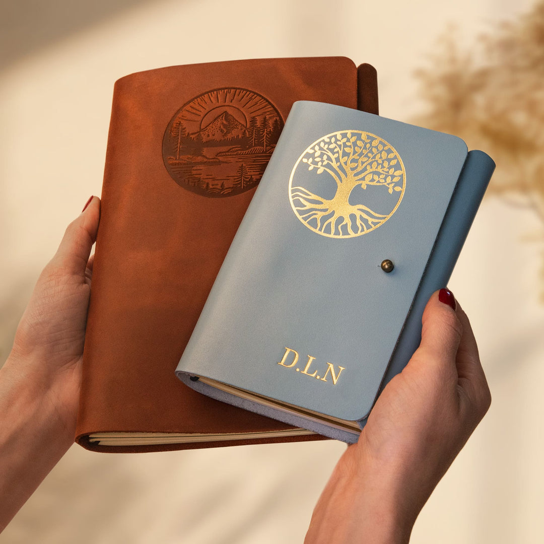 Блокнот "Rivet" з застібкою-гвинт кобурний